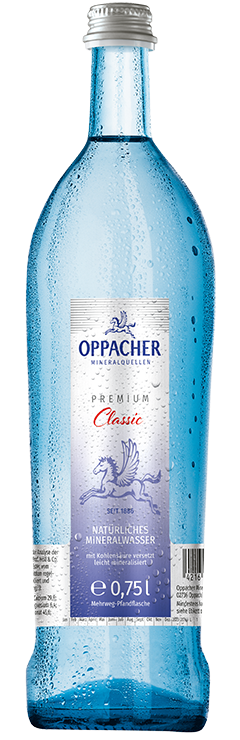 Mineralwasser Classic 
0,75 l