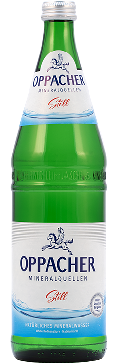 Mineralwasser Still
0,75 l