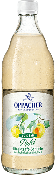 Apfel-Direktsaftschorle 
0,5 L