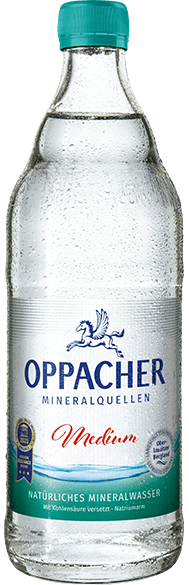 Mineralwasser Medium
0,5 l
