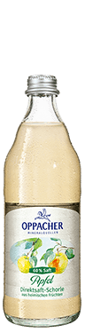 Apfel-Direktsaftschorle 
0,5 L